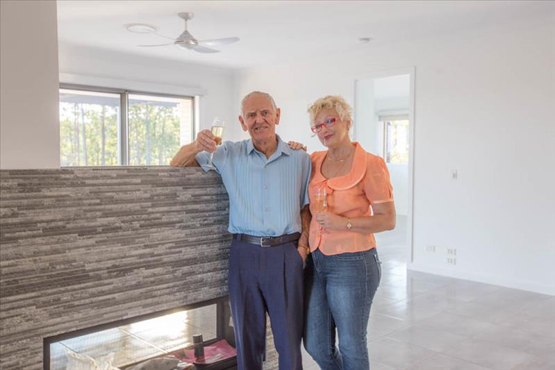 Handover in Newee Creek