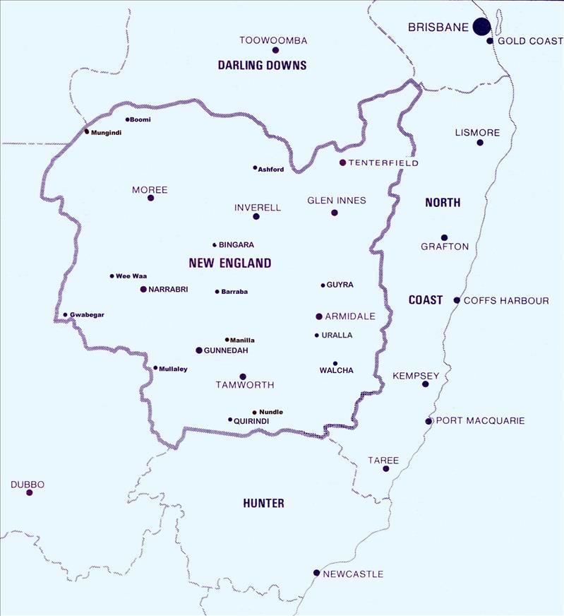 Tamworth and Gunnedah
