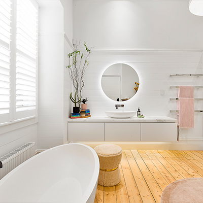 Creating a splash this summer in your bathroom
