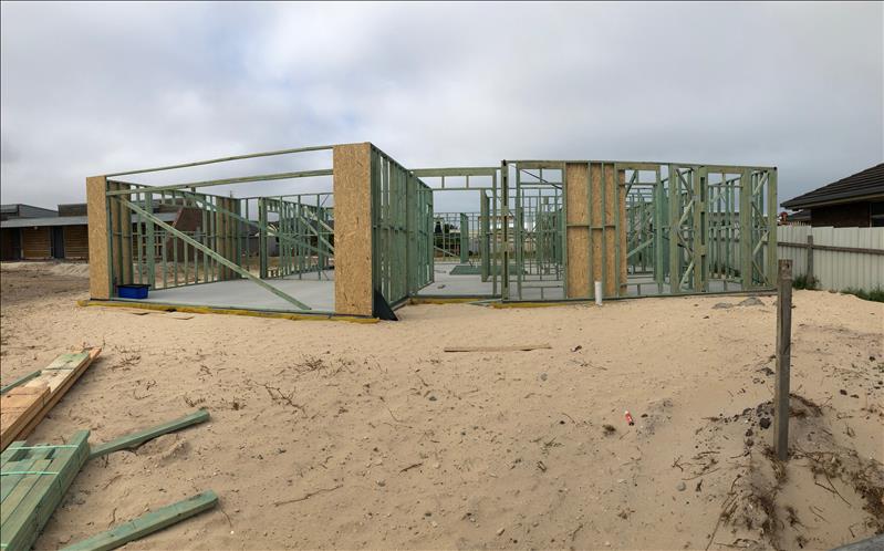 Frames are going up!