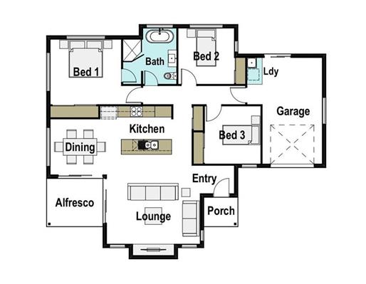 House Design Floor Plan Aspire 145