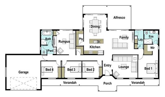 House Design Floor Plan Grand 295