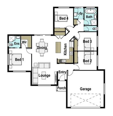 House Design Floor Plan Laura 165