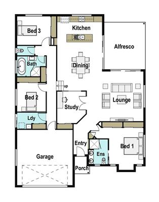 House Design Floor Plan Logan 225