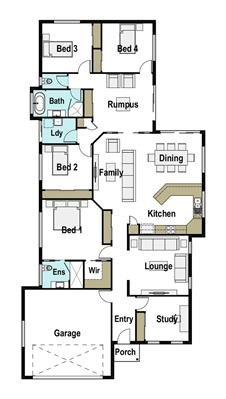 House Design Floor Plan Mackay 230