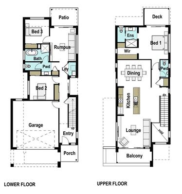 House Design Floor Plan Paddington 235