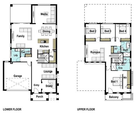 House Design Floor Plan Paris 320