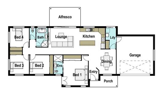 House Design Floor Plan Quirindi 200