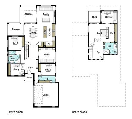 House Design Floor Plan Riverview 350