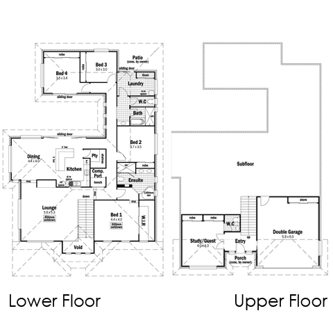 House Design Floor Plan Sandon 33