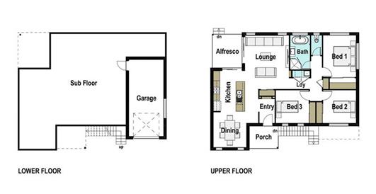 House Design Floor Plan Spinnaker 150