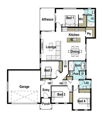 House Design Floor Plan Zenith 200