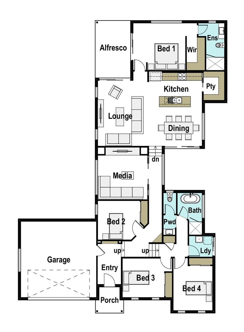 Zenith 220 Design Detail and Floor Plan Integrity New Homes