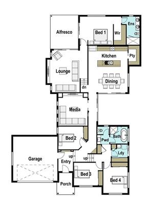 House Design Floor Plan Zenith 260